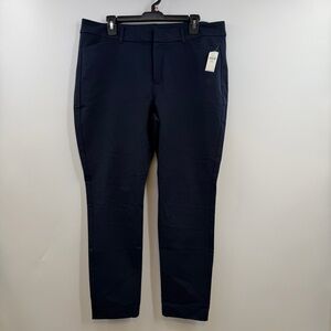 Old Navy High-Waisted Pixie Skinny Pants in navy size 16P Petite NWT